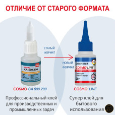 Супер клей космофен, cosmofen COSMO LINE